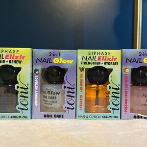 Ioni Nail & Cuticle Serum Oil Set in Pastel Boxes